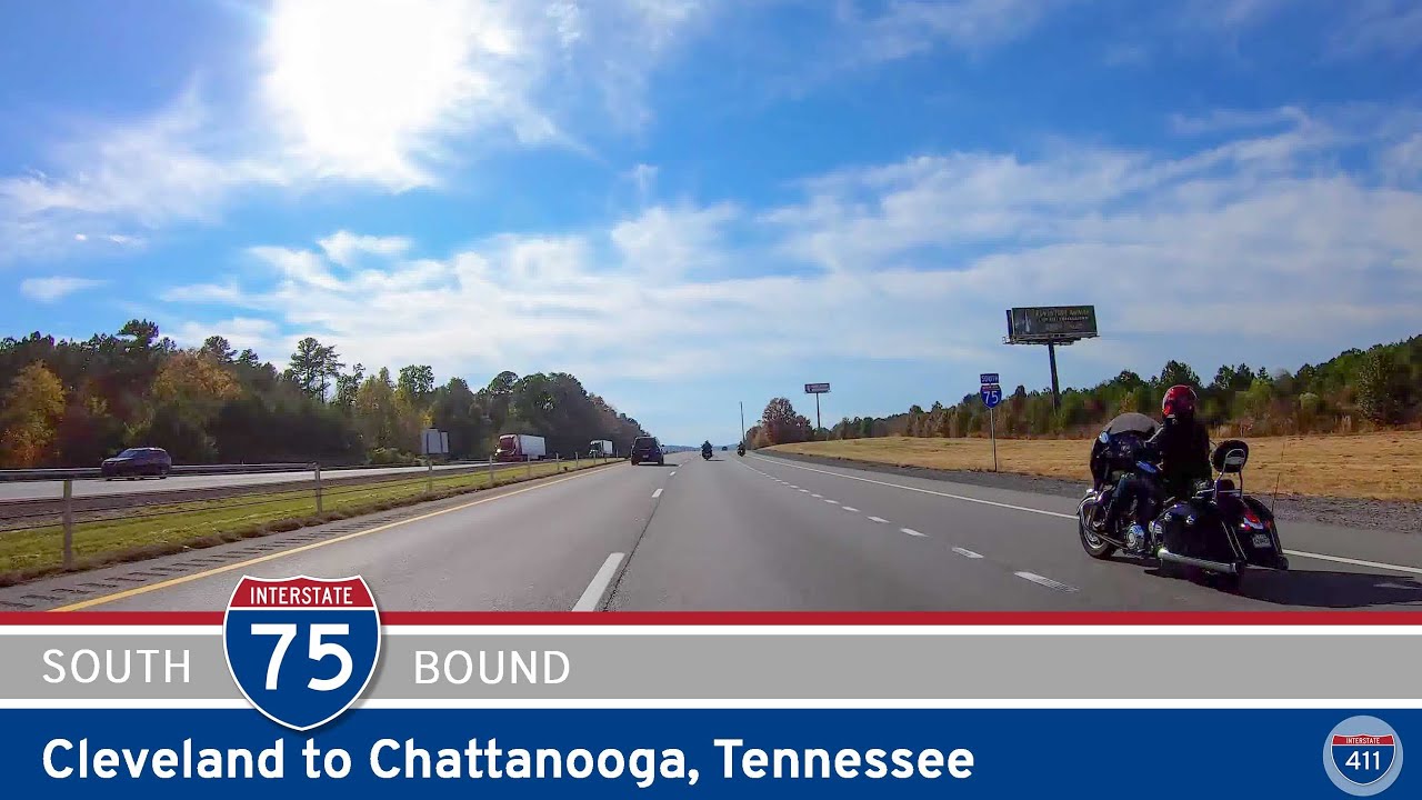 Interstate 75: Cleveland to Chattanooga – Tennessee