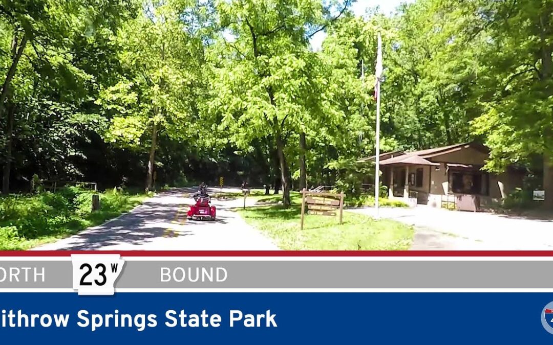 Arkansas Highway 23W: Withrow Springs State Park