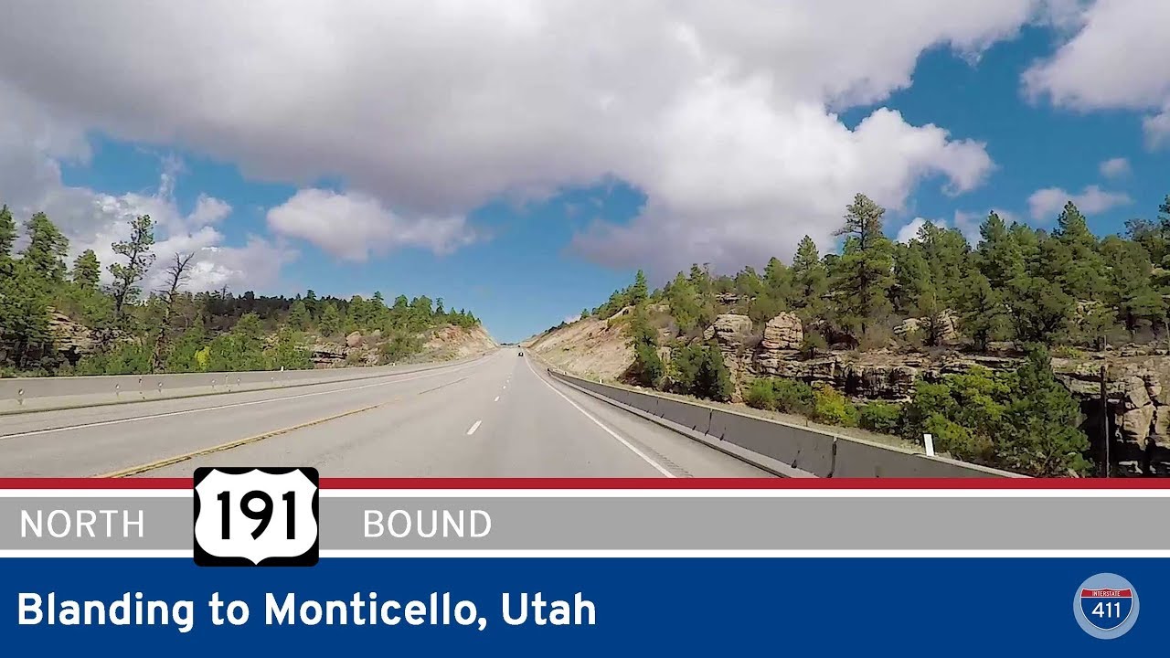 U.S. Route 191: Blanding to Monticello – Utah