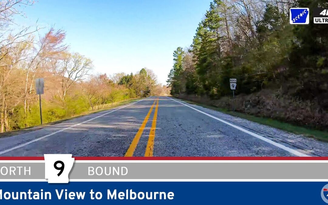 Arkansas Highway 9: Mountain View to Melbourne