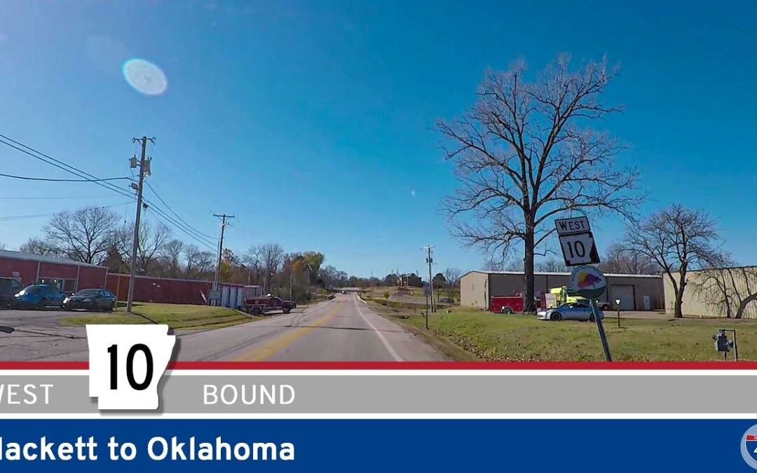 Arkansas Highway 10: Hackett to Oklahoma