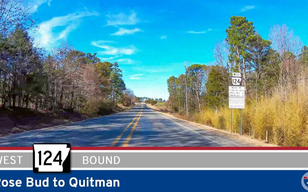 Arkansas Highway 124: Rose Bud to Quitman