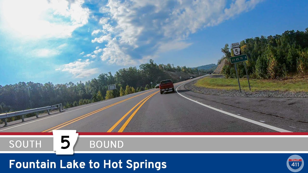 Arkansas Highway 5: Fountain Lake to Hot Springs