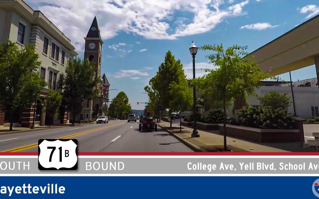 U.S. Highway 71B South in Fayetteville – Arkansas