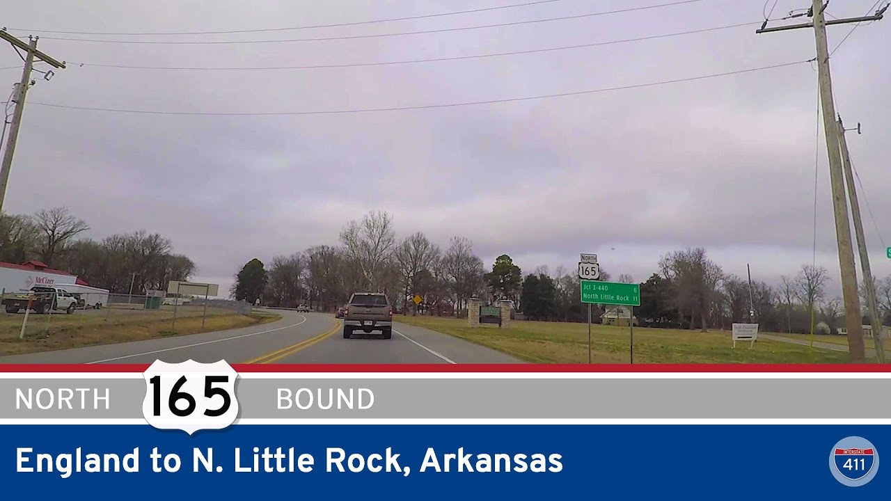 U.S. Highway 165: England to North Little Rock – Arkansas