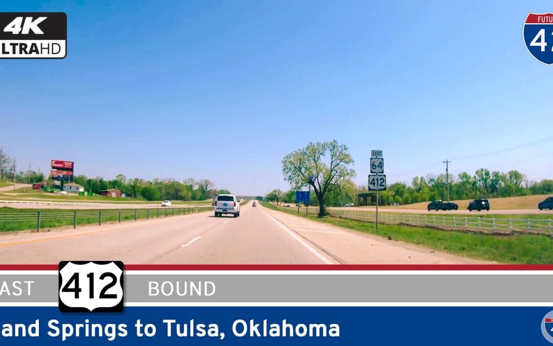 U.S. Route 412: Sand Springs to Tulsa – Oklahoma