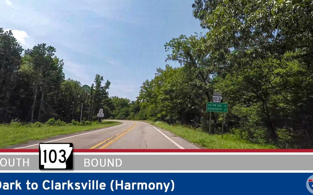 Arkansas Highway 103: Oark to Clarksville (Harmony)