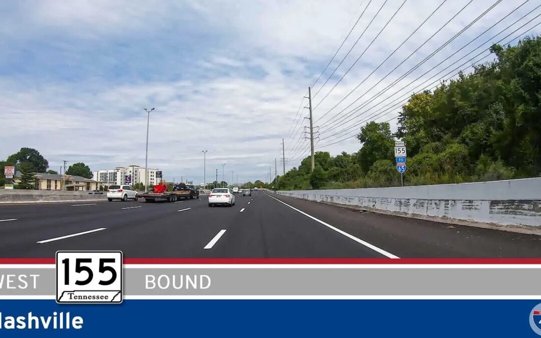 Tennessee Route 155: Westbound in Nashville