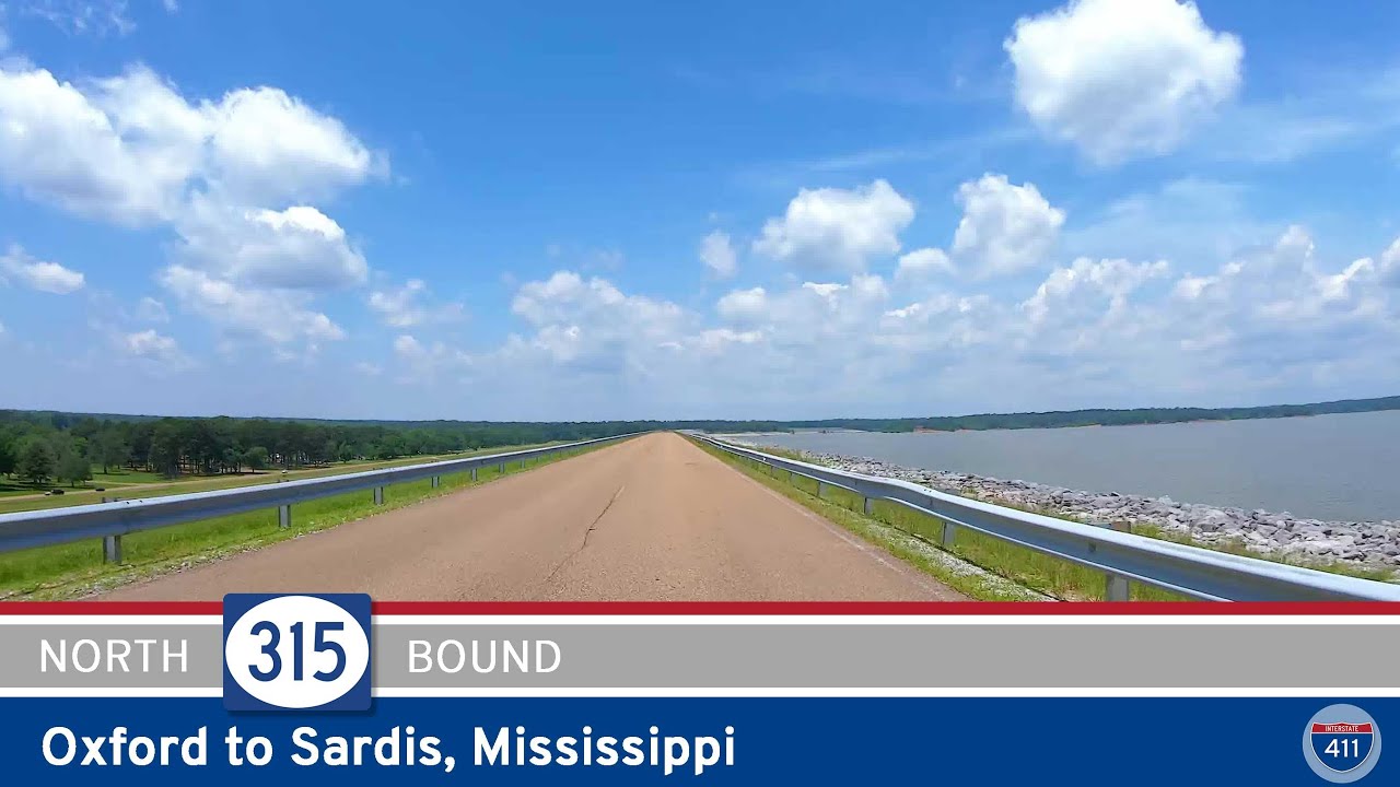 Mississippi Highway 315: Oxford to Sardis
