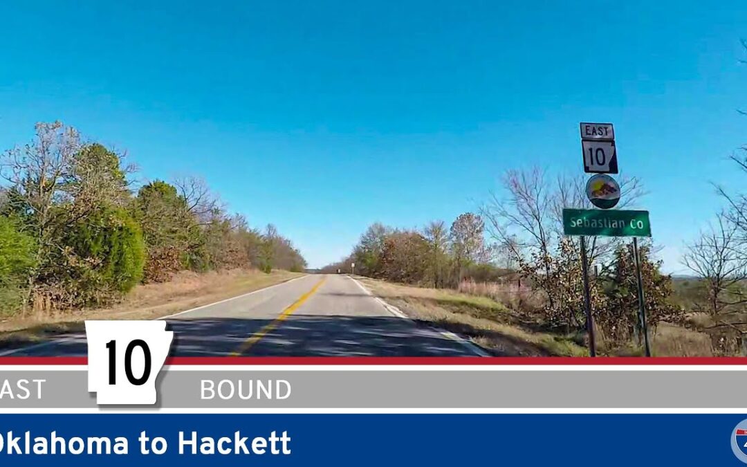 Arkansas Highway 10: Oklahoma to Hackett