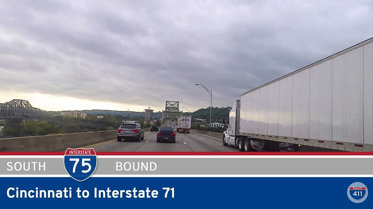 Interstate 75: Cincinnati to Interstate 71 – Kentucky
