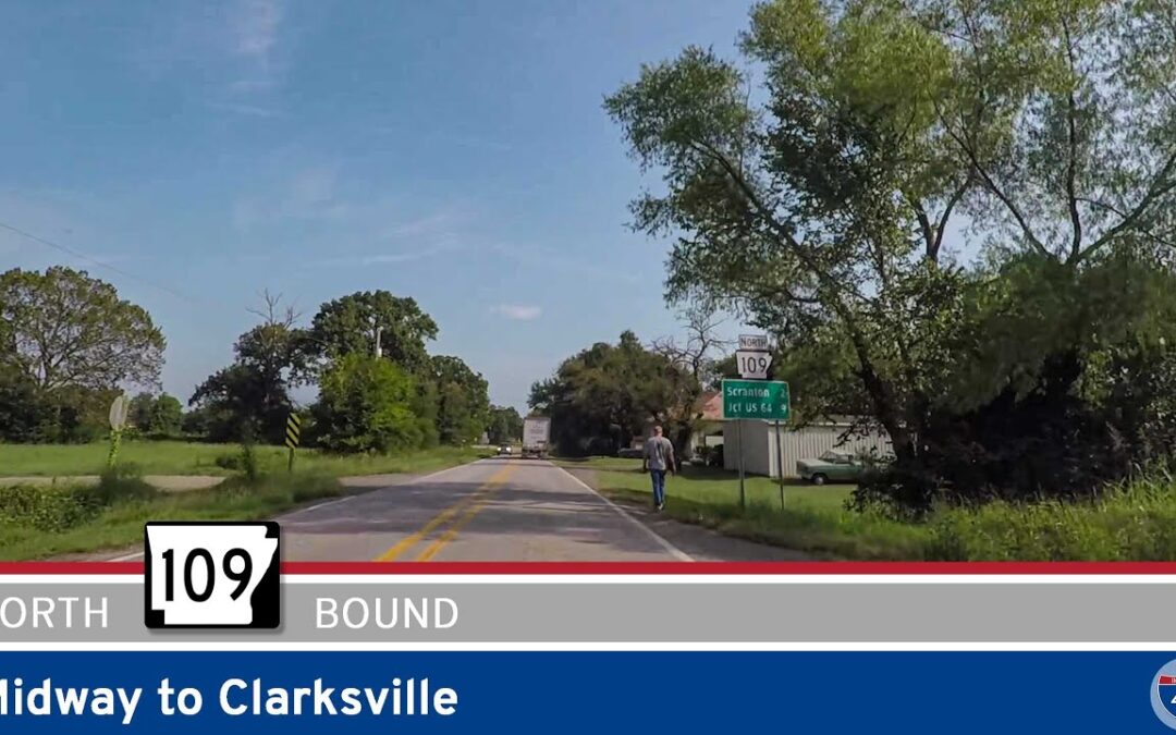 Arkansas Highway 109: Midway to Clarksville