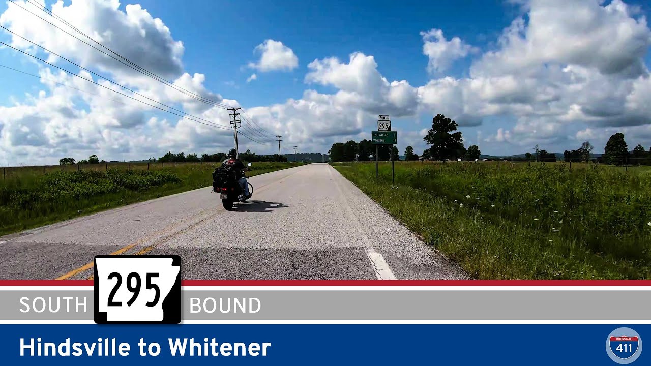 Arkansas Highway 295: Hindsville to Whitener