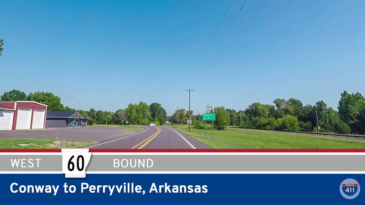 Arkansas Highway 60: Conway to Perryville