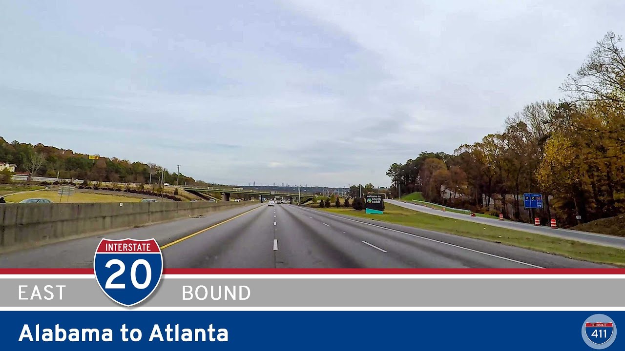 Interstate 20: Alabama to Atlanta
