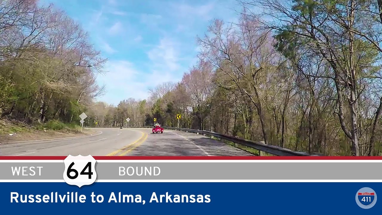 U.S. Highway 64: Russellville to Alma – Arkansas