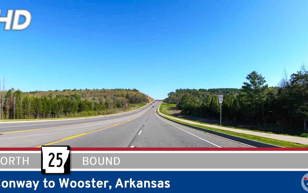 Arkansas Highway 25: Conway to Wooster