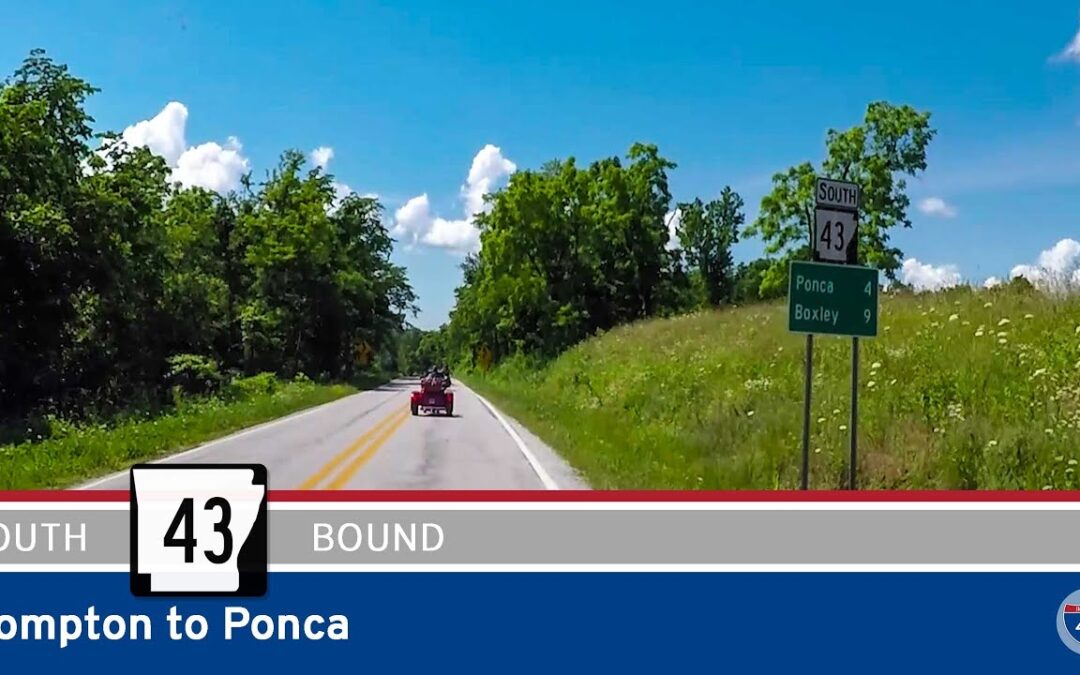 Arkansas Highway 43: Compton to Ponca