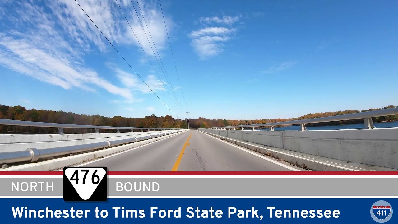 Tennessee Route 476: Winchester to Tims Ford State Park