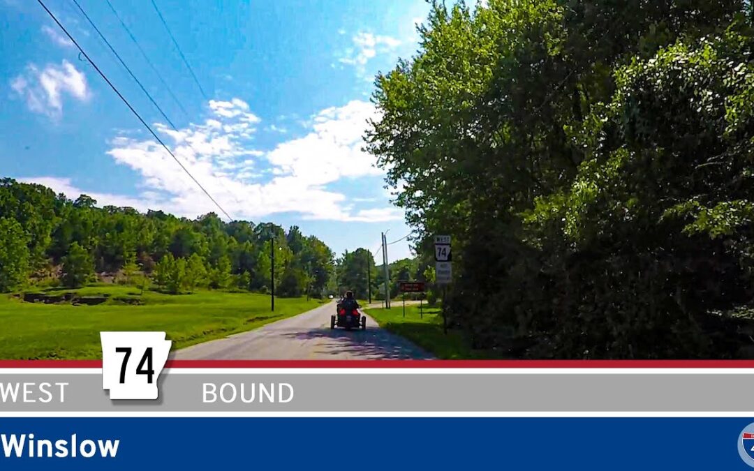 Arkansas Highway 74 in Winslow