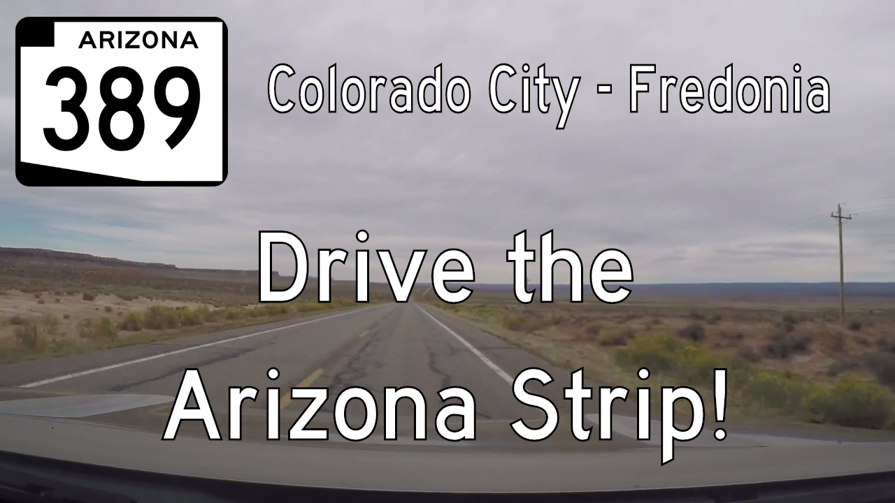 Arizona Route 389: Colorado City to Fredonia