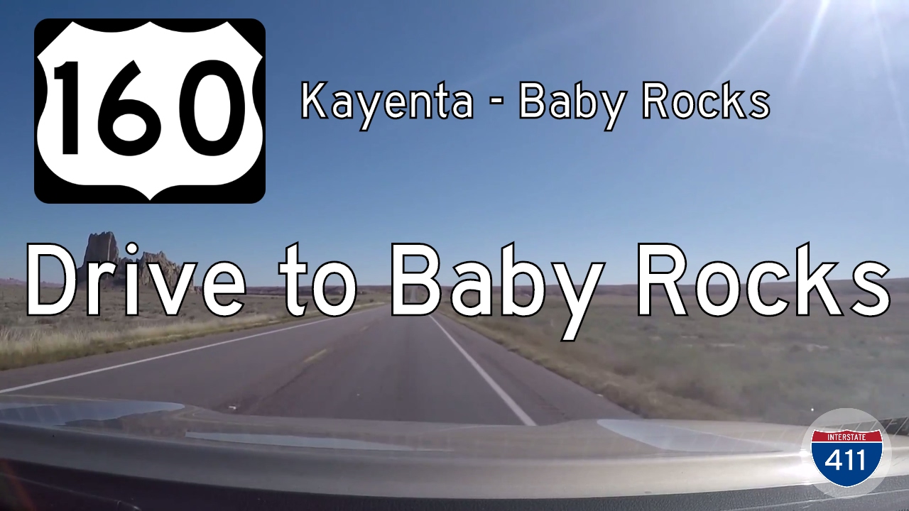U.S. Route 160: Kayenta to Baby Rocks – Arizona