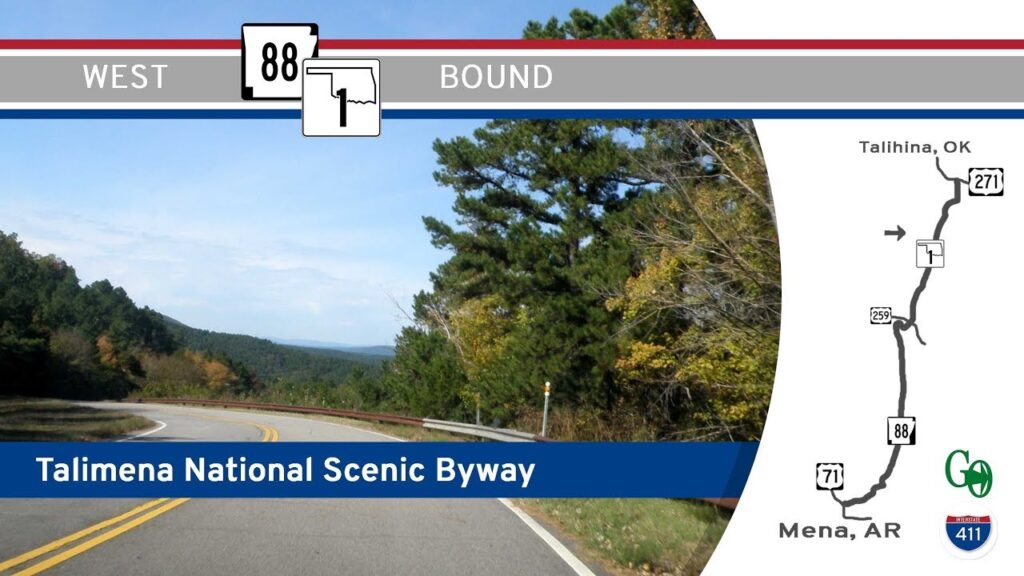 Talimena National Scenic Byway – AR-88 / OK-1 – Arkansas / Oklahoma - aex3kmbscqsmaxresdefault -