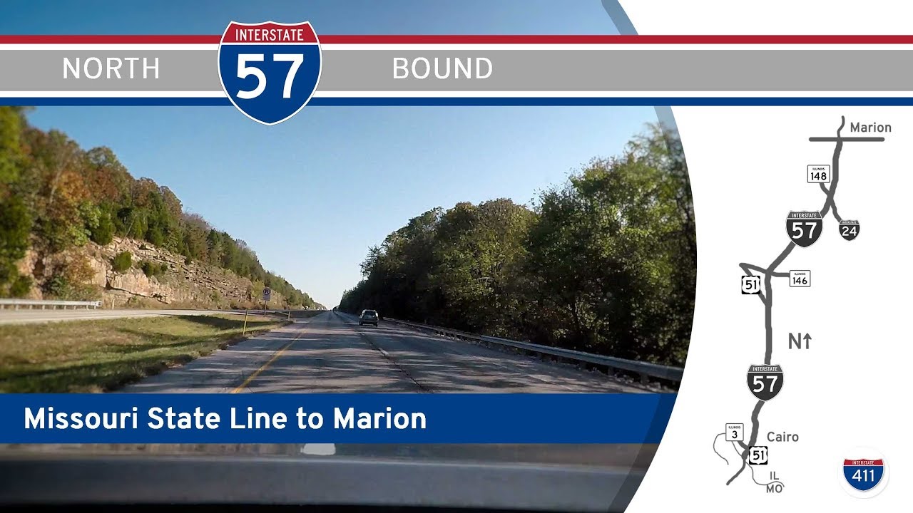 Interstate 57: Missouri to Marion – Illinois
