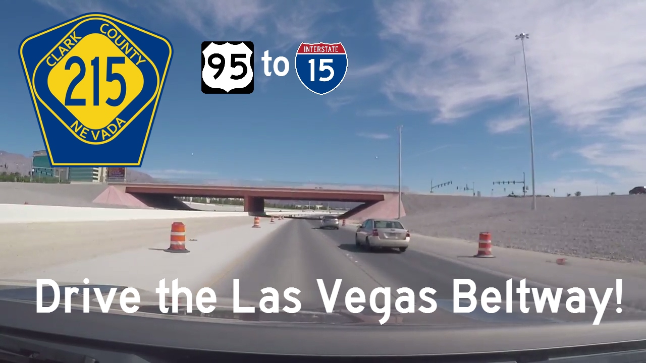Clark County Highway 215: Eastbound in Las Vegas – Nevada