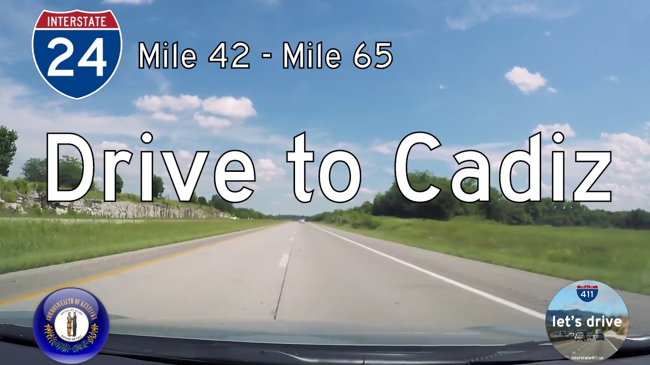 Interstate 24: Eddyville to Cadiz – Kentucky