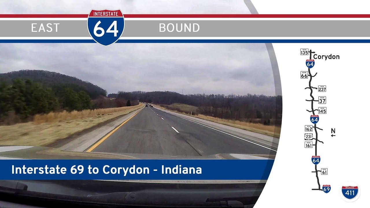 Interstate 64: Interstate 69 to Corydon – Indiana