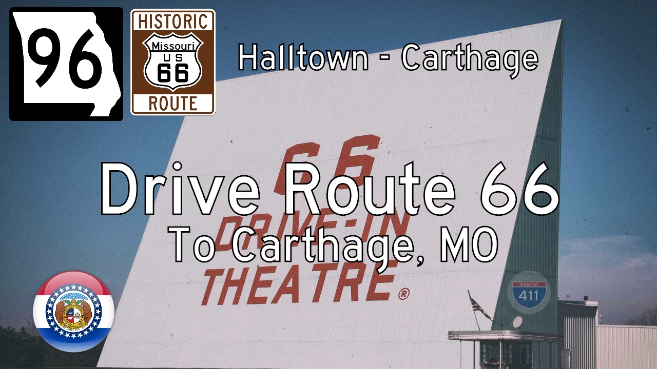 Missouri Route 96: Halltown to Carthage