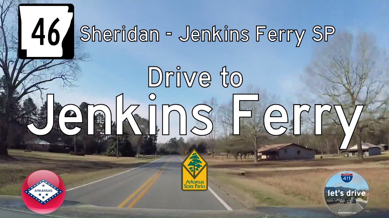 Arkansas Highway 46: Sheridan to Jenkins Ferry State Park