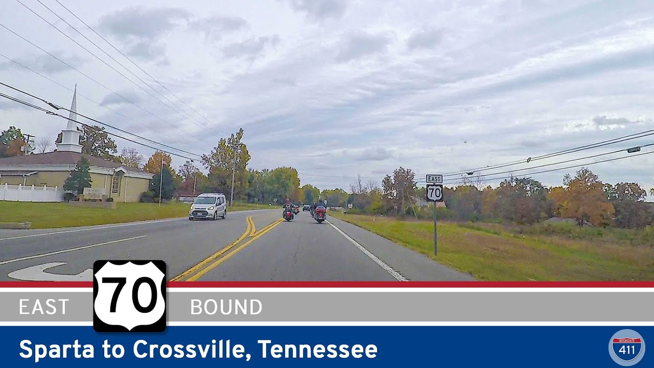 U.S. Route 70: Sparta to Crossville – Tennessee