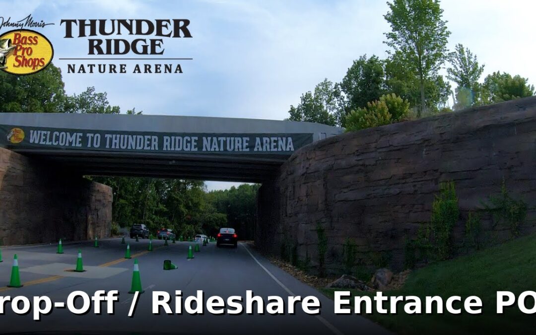 Thunder Ridge Nature Arena – Drop-Off & Rideshare Entrance POV (4K)