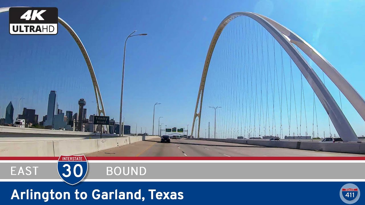 Interstate 30: Arlington to Garland Through Dallas ~ Texas