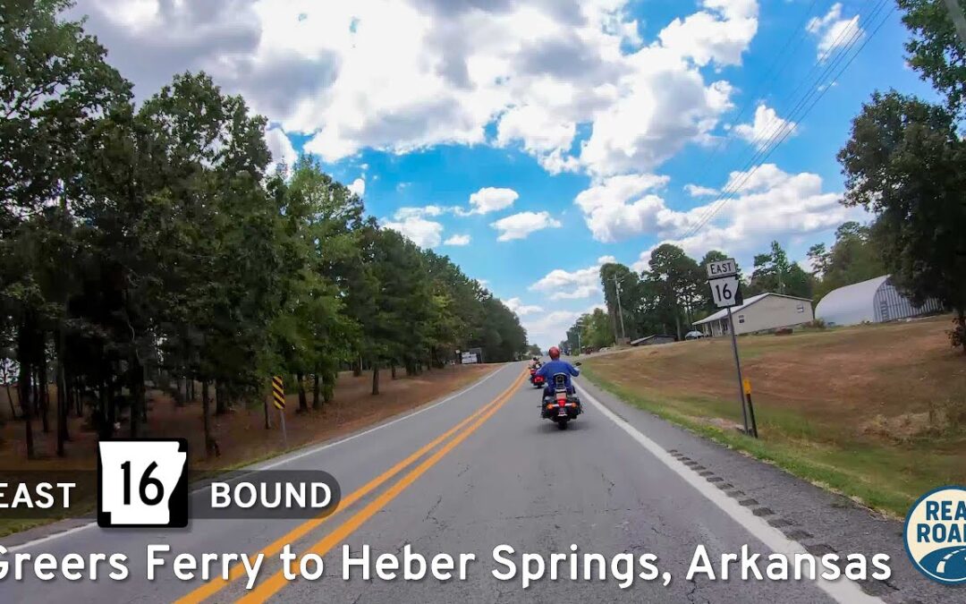 Arkansas Highway 16: Greers Ferry to Heber Springs