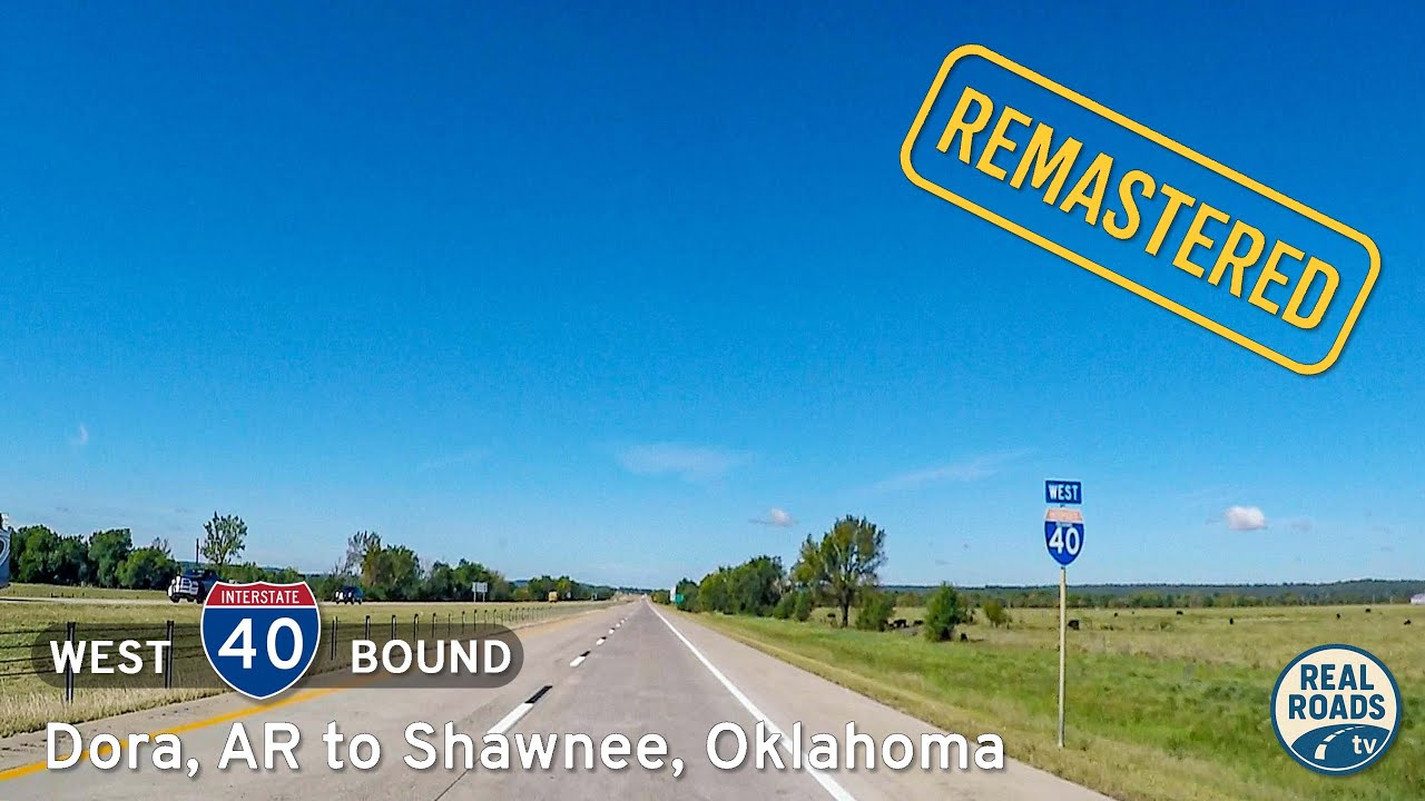 Interstate 40: Dora to Shawnee ~ Oklahoma